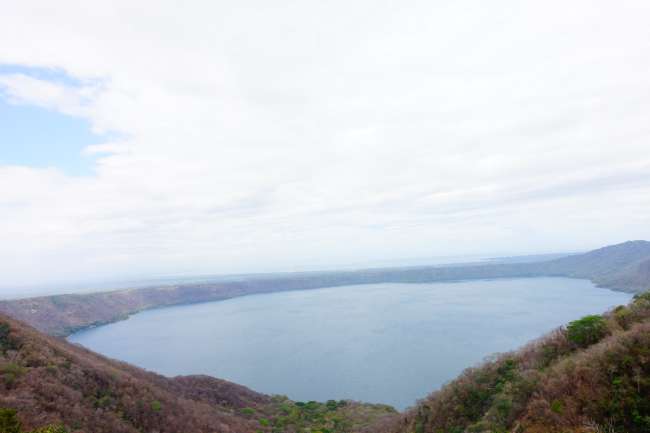 Blick über die Laguna Apoyo