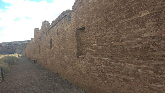 Vor über 1000 Jahren gebaute Mauern