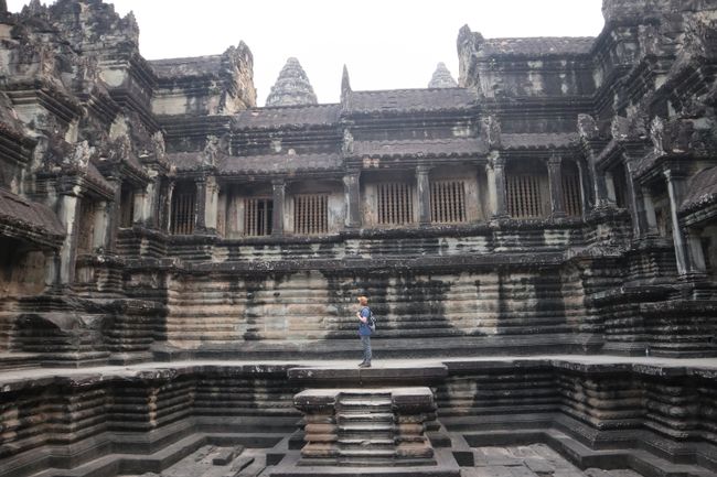 Martin in Angkor Wat.