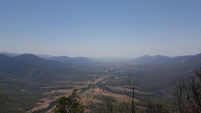 We drove 1.5 hours to Eungella National Park.
