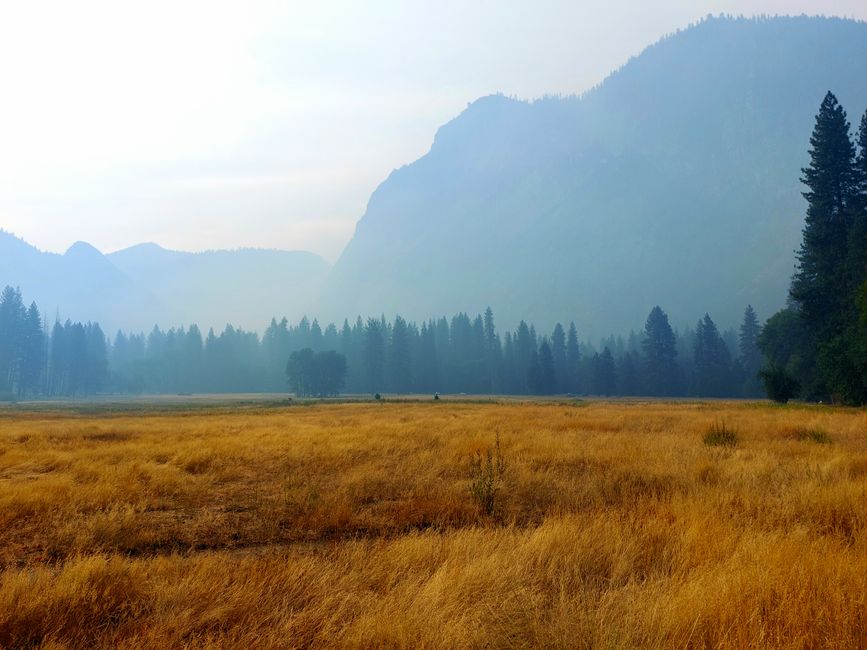 Smoke in Yosemite Valley