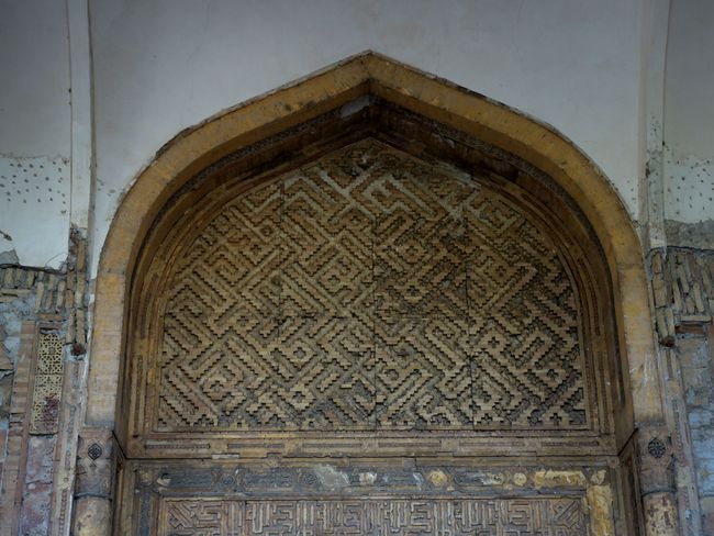 Baland Mosque (wooden ceiling)