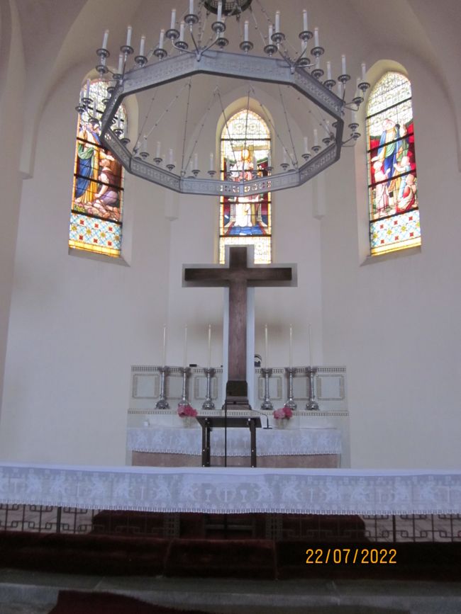 Altar area