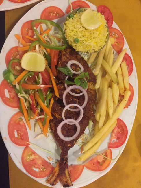 poisson en marinade épicée goanaise
