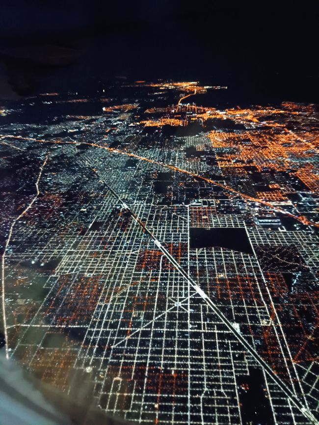 Buenos Aires, beachtet das geordnete Straßennetz