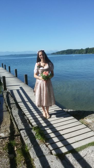 Civil wedding on Roseninsel
