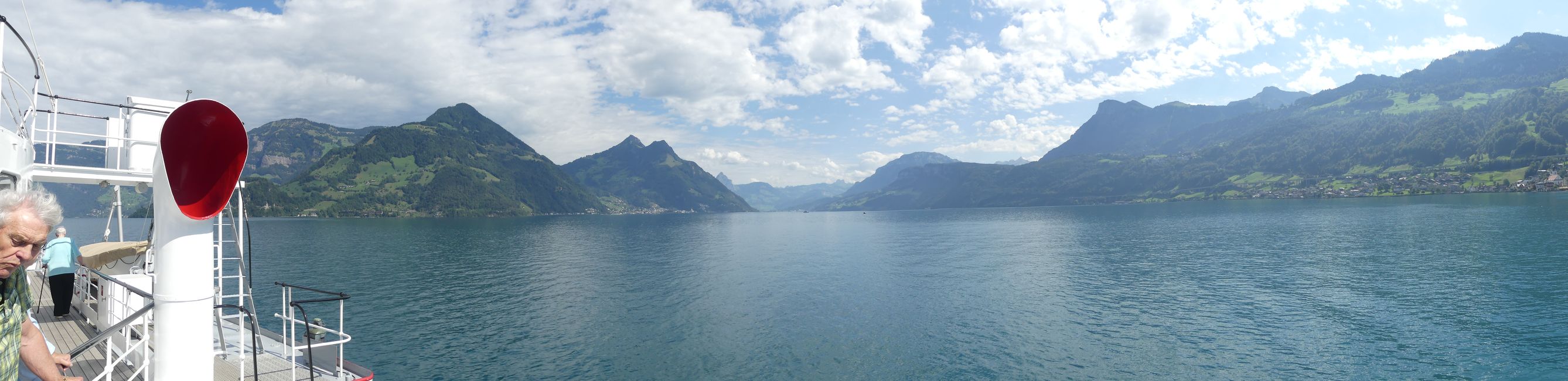 Lake Lucerne & with the funicular to Stanserhorn