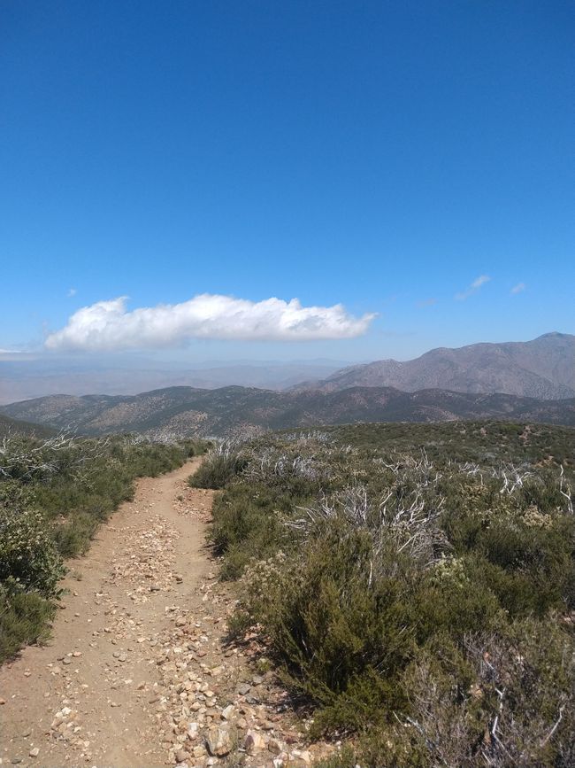 Pacific Crest Trail,Town Day in Julian