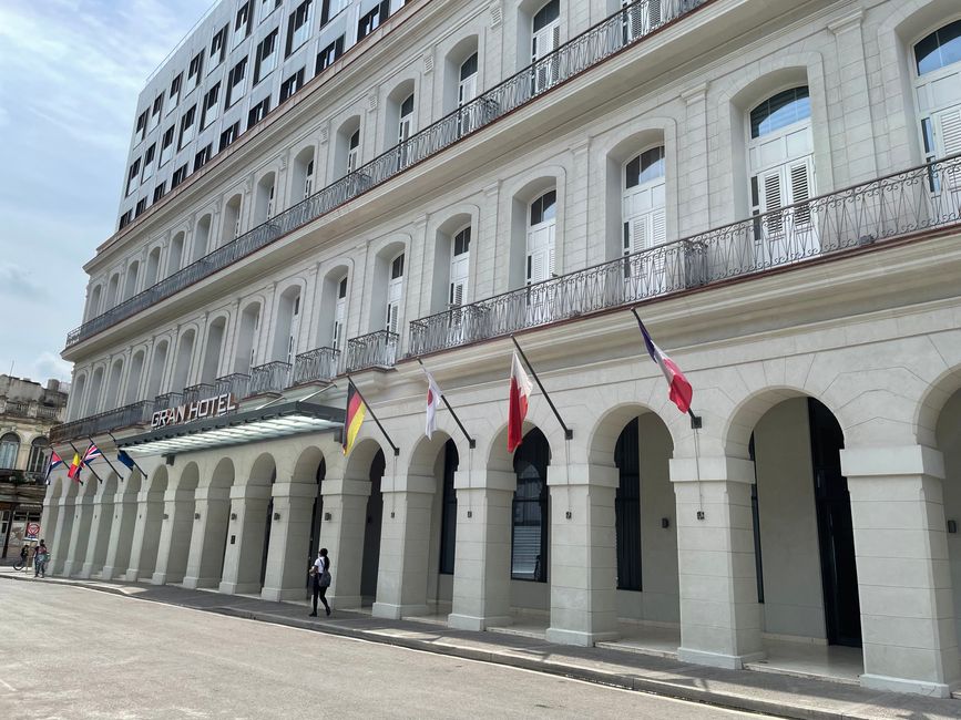 A hotel in Havana