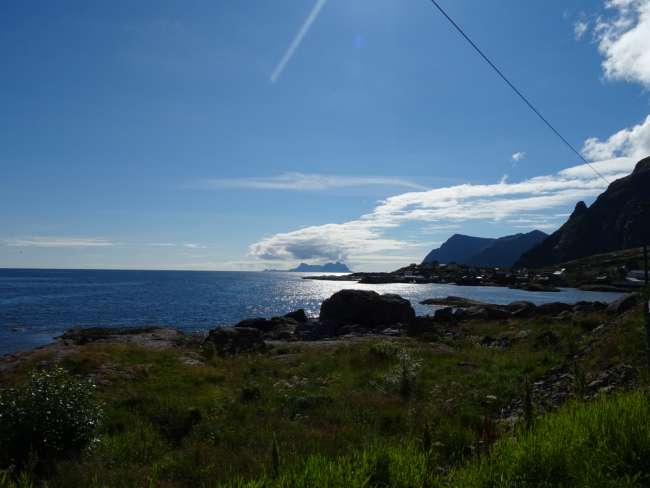 View of the path to Å