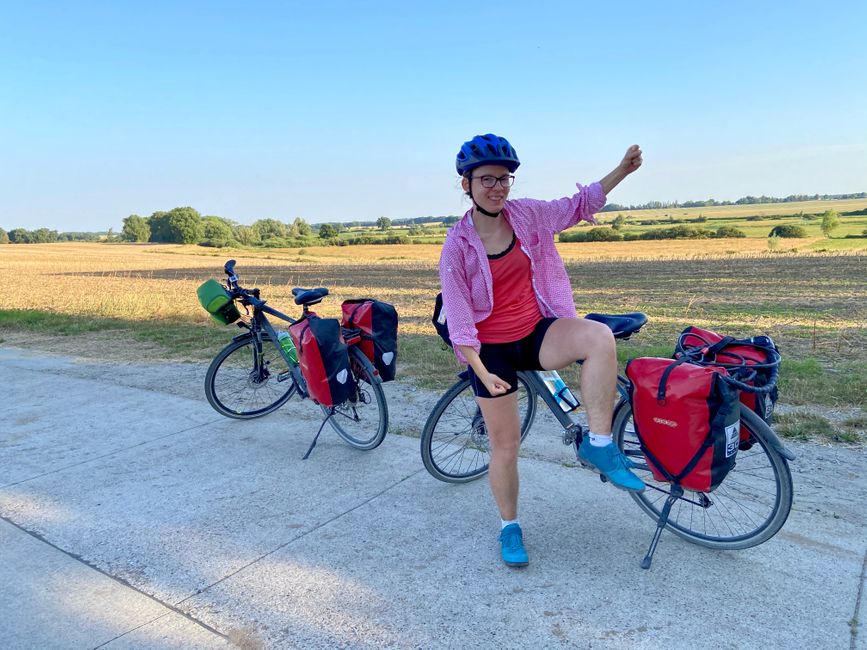 Fit wie ein Fahrradschlauch!