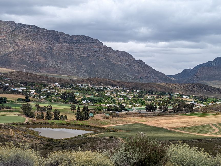 D'Oudtshoorn à Hermanus - avec un détour dans le 'Midwest'