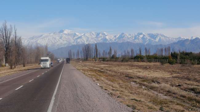 Mendoza-Santjago de Čile i nazad