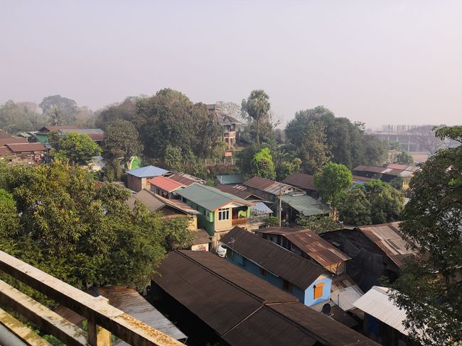 Dawei - Mawlamyine - Yangon mit dem Zug