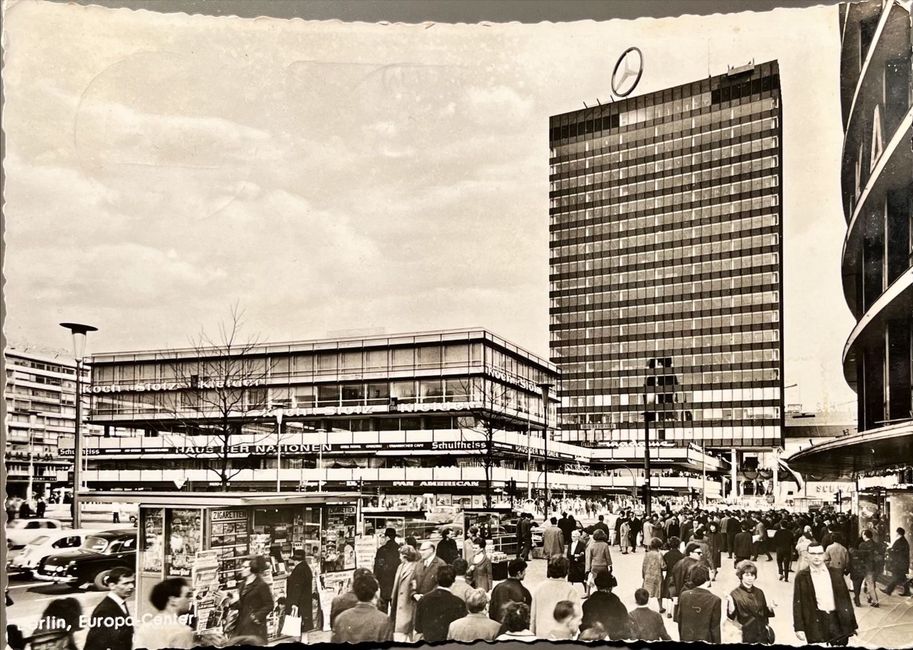 Europacenter in the 1960s
