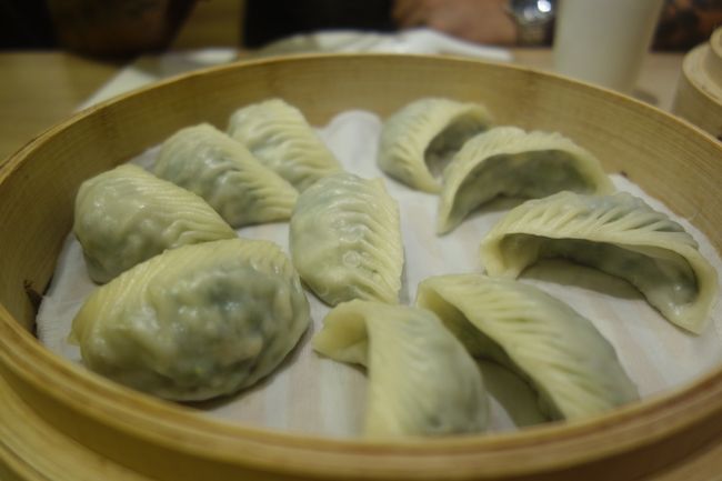 Din Tai Fung veggie dumplings