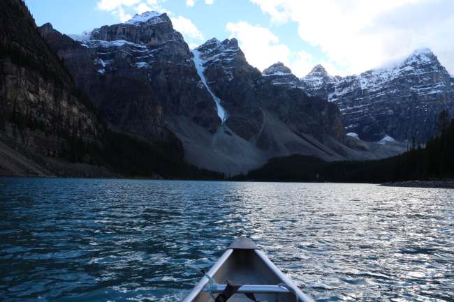 Moraine Lake/Canoeing