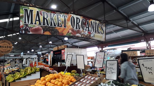 The famous Queen Victoria Market