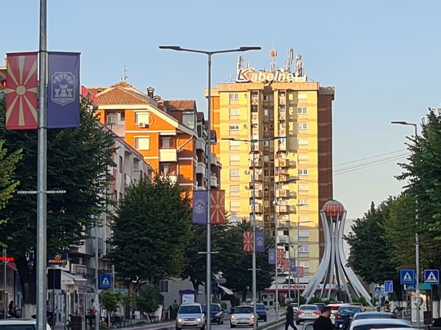 Downtown Prilep.