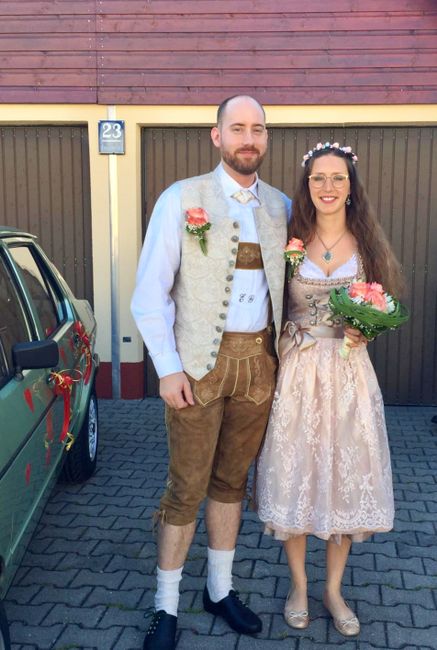 Civil wedding on Roseninsel