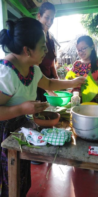 Tamalitos cooking class
