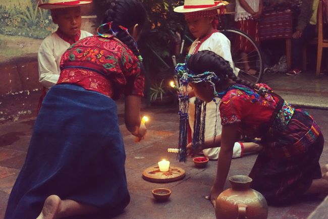 Traditional Maya Dances in Antigua