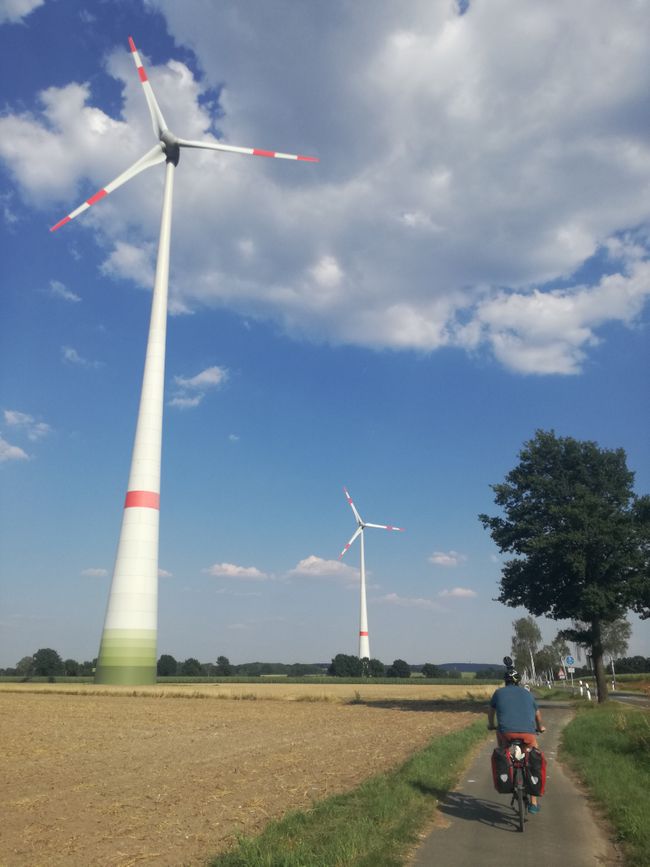 Lots of wind is good, except when it's headwind