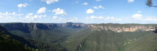 Great view from Evans Lookout