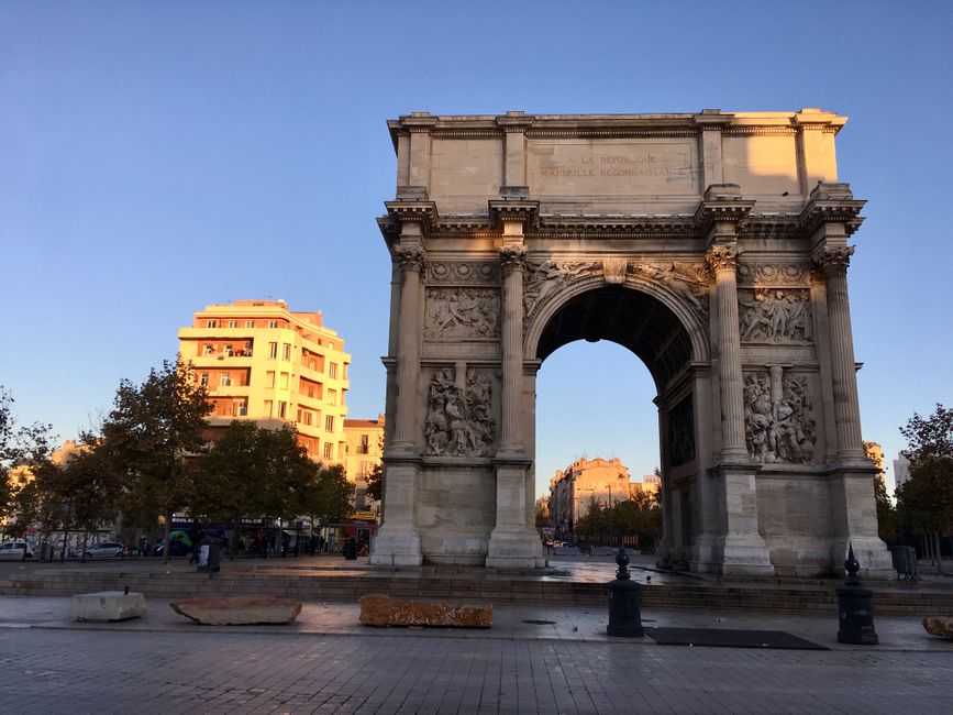 Tschüss Marseille: Porte d‘Aix