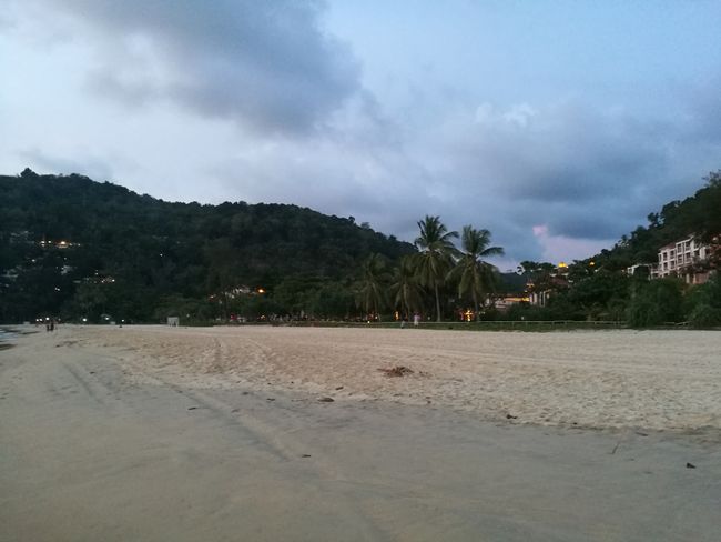 The Karon Beach.