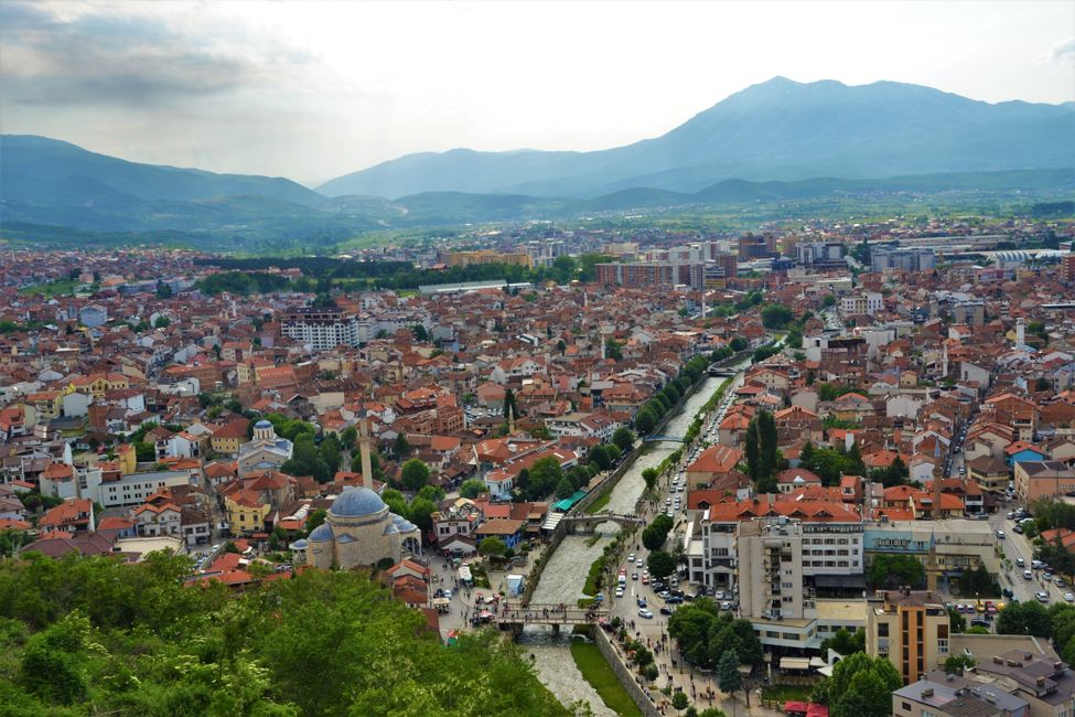 The castle is a popular excursion destination in Prizren.