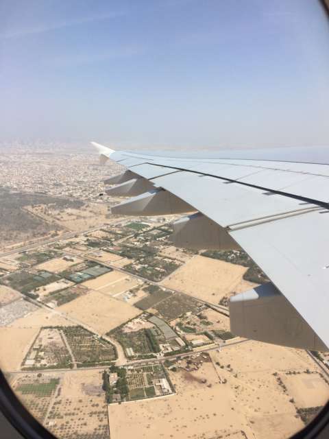 Abflug von Dubai