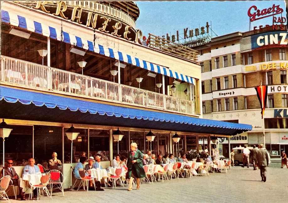 Café Kranzler in the 1980s