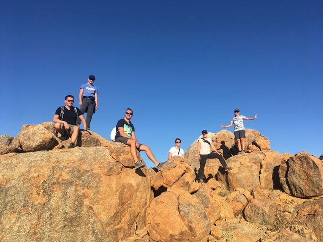 Escalada en el Fish River Canyon