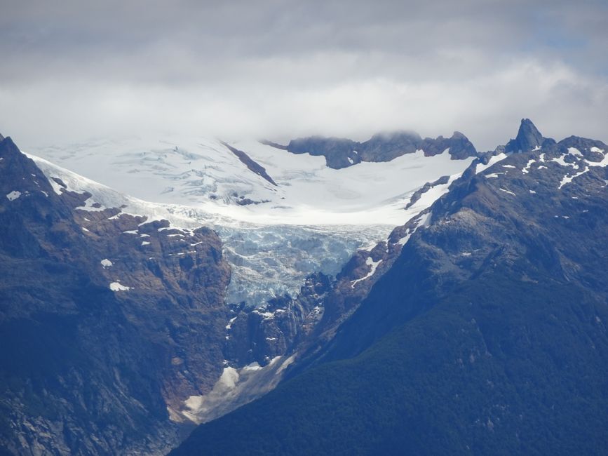 Die Gletscher waren in Sichtweite