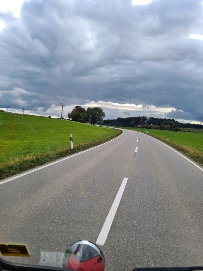 The same goes for the Allgäu country roads