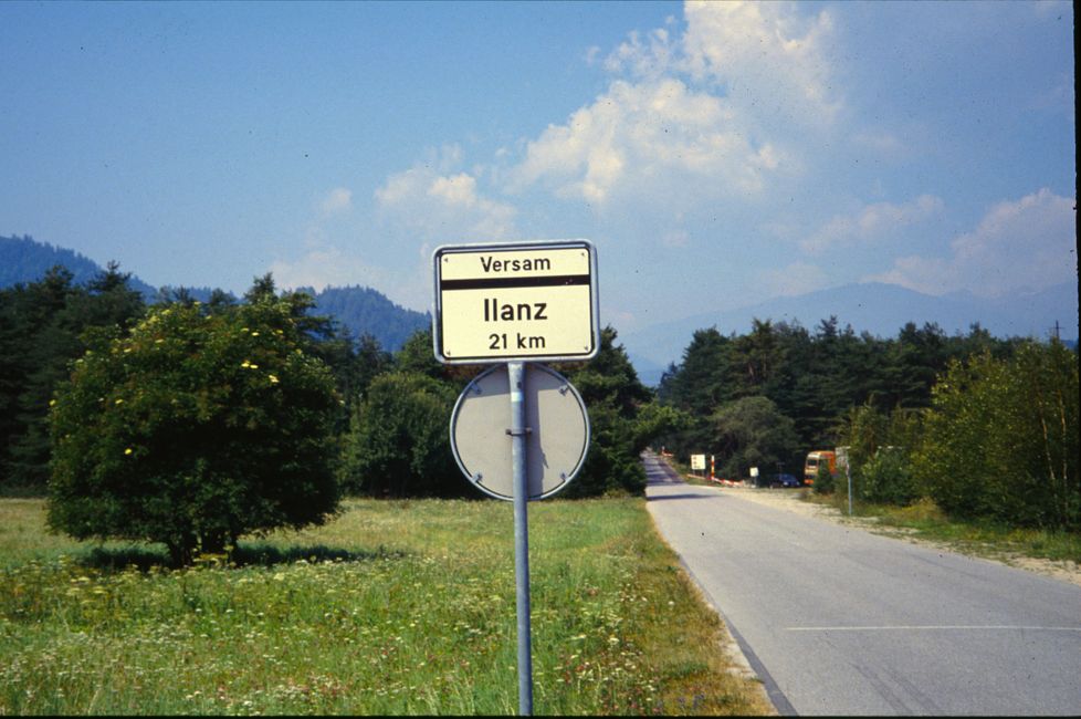 Chur -> Ilanz anno 1990