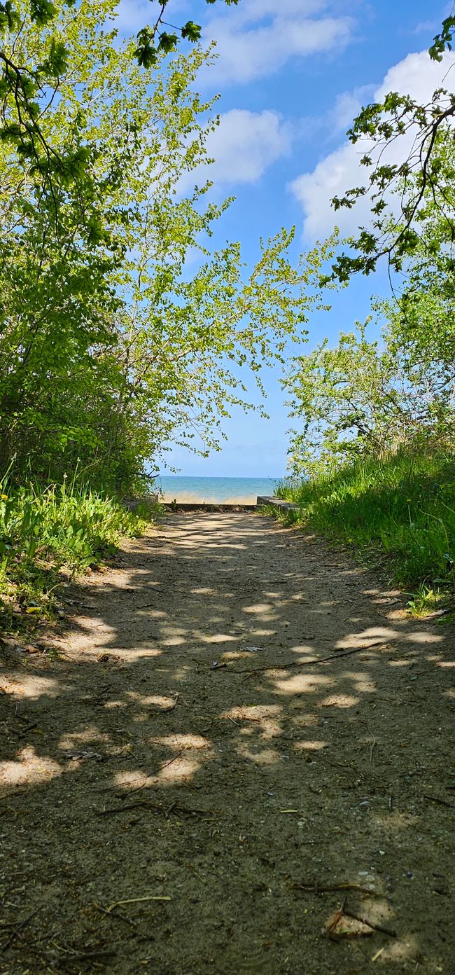 Strandzugang