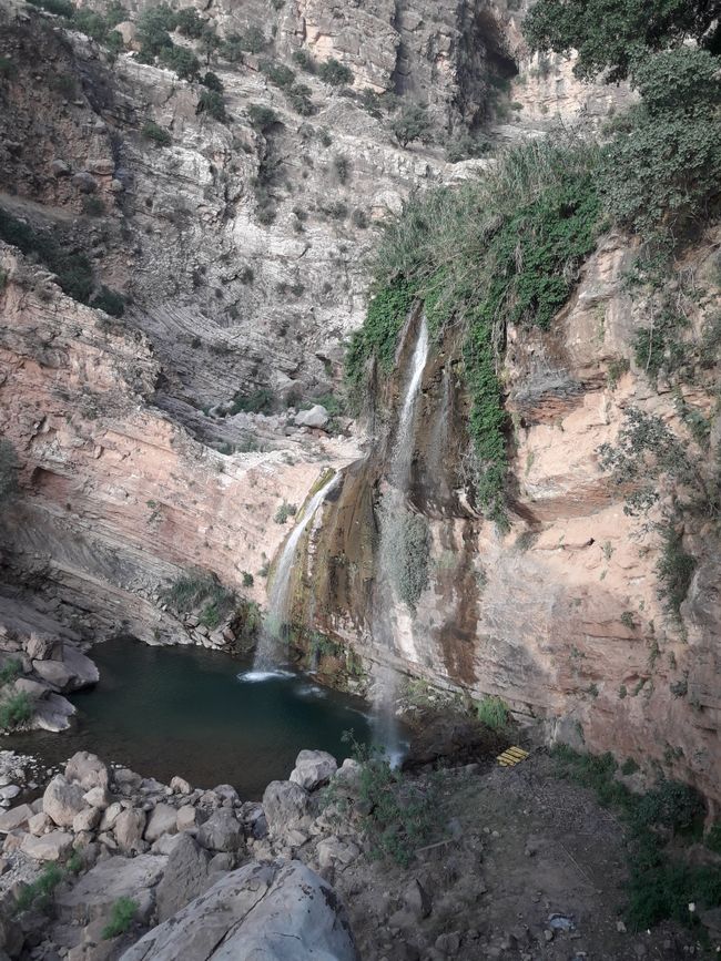 'small' waterfall