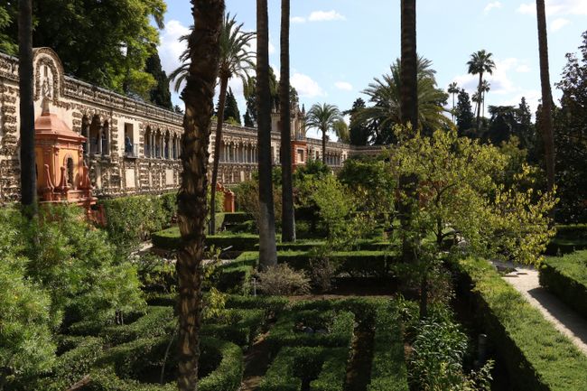 The garden dates back to the time of Charles V