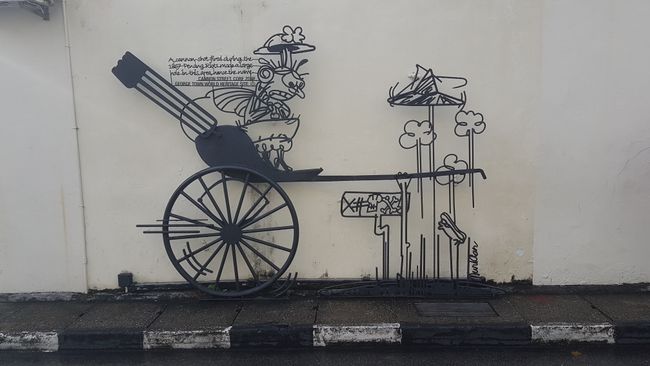 The Street Art of Penang.
