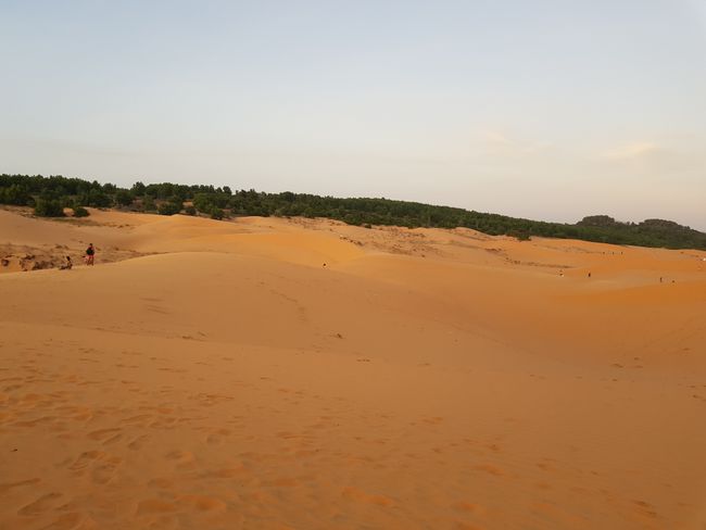 Mui Ne's large dune landscape