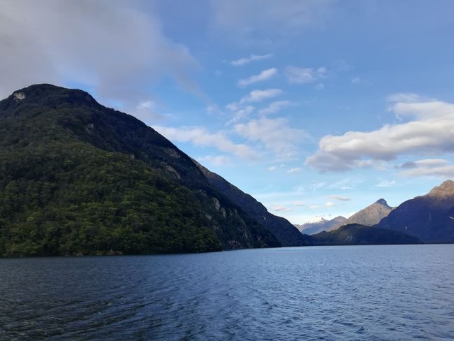 Anreise über Lake Manapouri 1