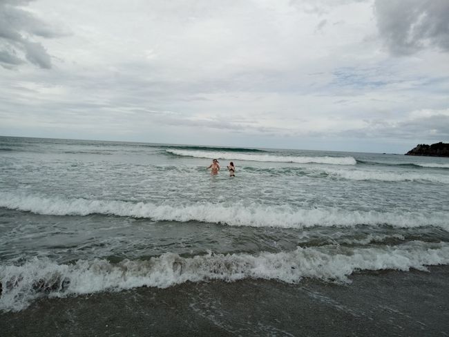 Einige Wellen waren viel größer!!! 
