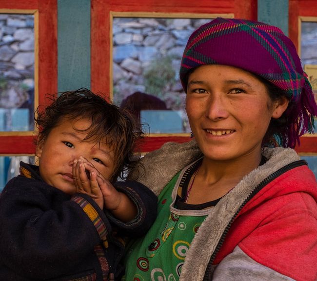 Die Bewohner des Tsum-Tals sind tibetischen Ursprungs.