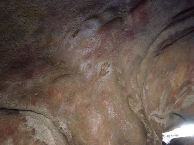 Felsmalerei in der Mulcas Cave