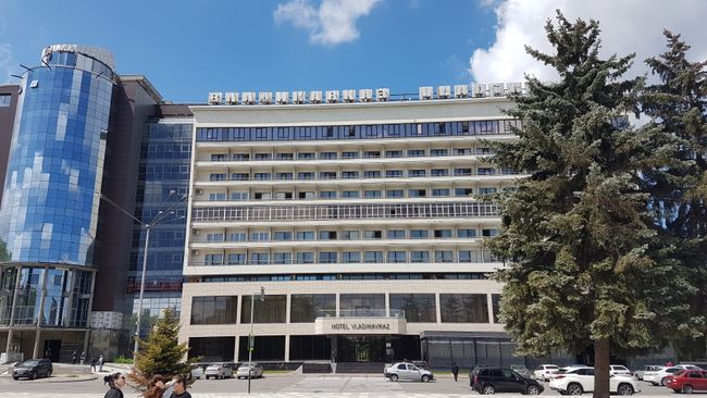 Hotel mit Sowjetcharme, Vladikavkaz 