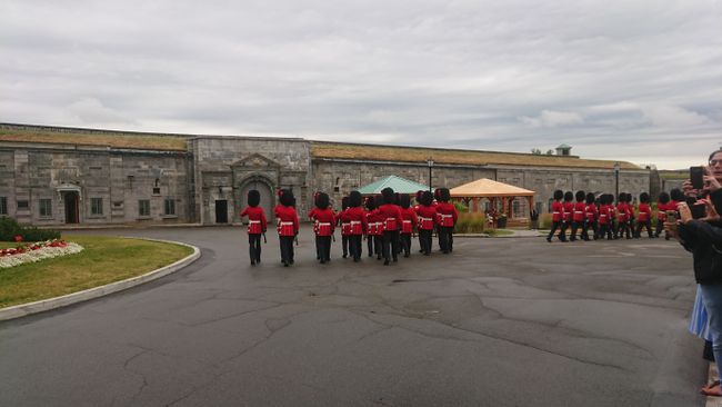 Changing of the Guard of the Royal 22e Régiment 