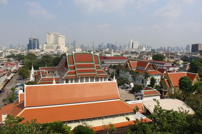Wat Saket: Aussicht auf Bangkok