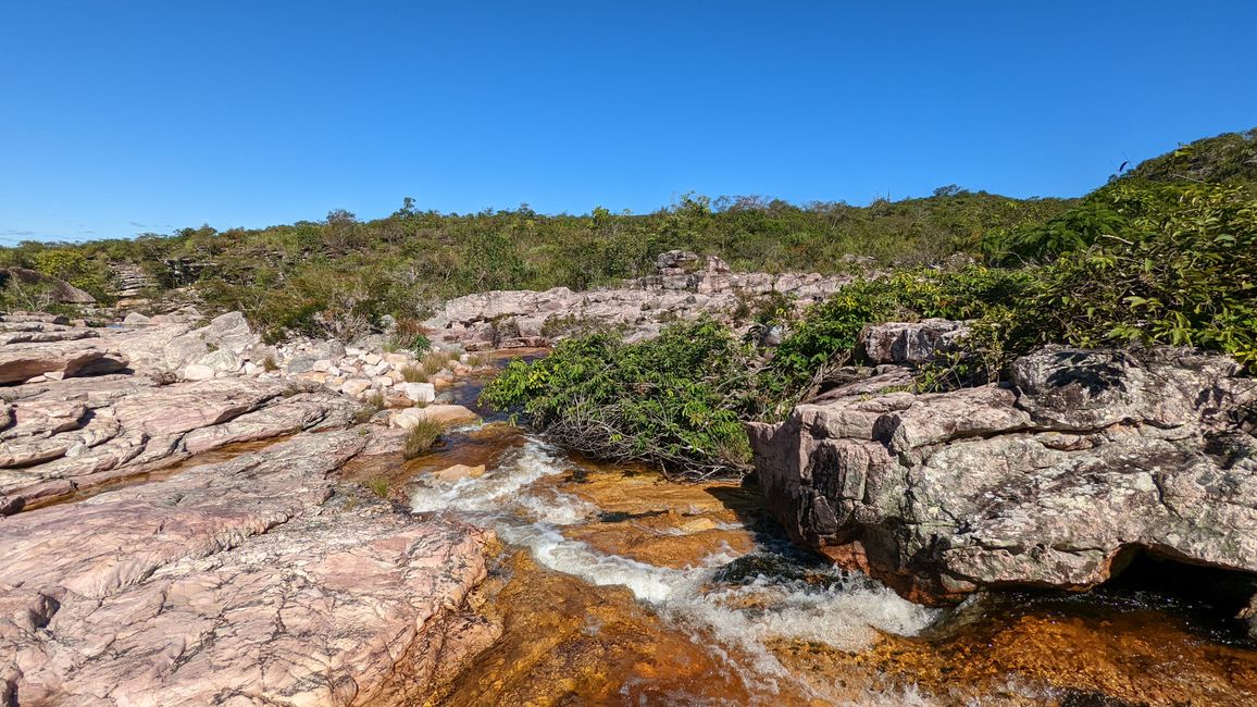 Lapa Doce Höhle, Devils Pool und Blick auf Pai Inacio, Chapa Diamantina